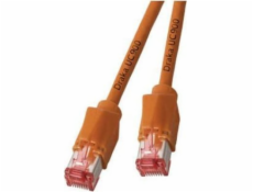 Patch kábel EFB RJ45 2x HRS TM21 PiMF UC900MHz 2,0 meter oranžový (K8056.2)