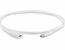 LMP USB-C – USB-C USB kábel 1 m strieborný (LMP-USBC-USB3.1-EC-1M-S)