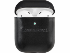 Kožené ochranné puzdro dbramante Copenhagen pre AirPods 1/2 čierne