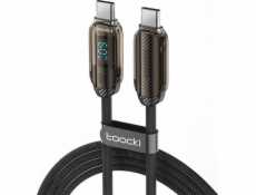 Toocki USB kábel USB-C – USB-C 1 m čierny (TXCTT2-YX2A03)