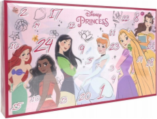 Disney adventný kalendár Disney princeznej s kozmetikou