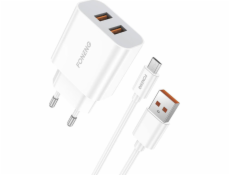 Nabíjačka Foneng Foneng EU45 Micro dual USB nabíjačka