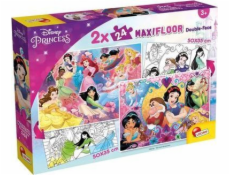 Lisciani LISCIANI DISNEY PUZZLE MAXIFLOOR 2 X 24 PRINCESS