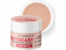 Activeshop Claresa stavebný gél Soft&Easy gél svetlo béžový 45g