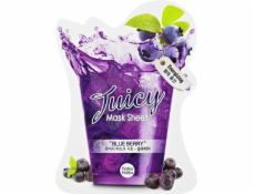 Holika Holika Juicy Mask Sheet Blue Berry energizujúca listová maska 1 ks