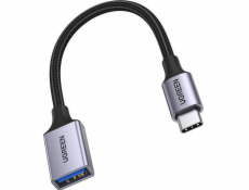 Ugreen USB-A - USB-C USB kábel 0,15 m čierny (6941876213054)