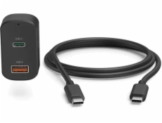 Hama USB-C napájecí zdroj do auta, Power Delivery, 5-20 V, 65 W, 1,5 m