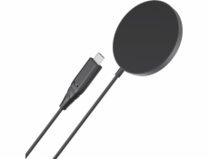 Choetech nabíjačka Choetech bezdrôtová magnetická nabíjačka 15W MagSafe pre iPhone 12/13/14 čierna (T518-F-BK)