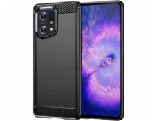 Hurtel CARBON CASE FLEXIBILNÉ PÚZDRO PRE OPPO FIND X5 ČIERNE