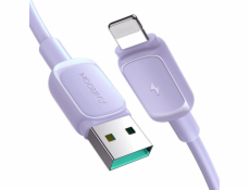 Joyroom USB-A – Lightning kábel 1,2 m fialový (JYR765)