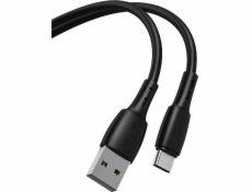 Vipfan USB-A - USB-C USB kábel 2 m čierny (X05TC-2m-čierny)