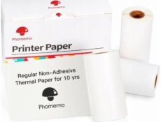 Phomemo Paper White Doplňovacie náplne 3x rolka 53mm Phomemo T02 M02 PRE M02S M03 M04S / Q22-RM10