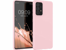 Hurtel Silicone Case flexibilný silikónový obal pre Samsung Galaxy A22 4G ružový