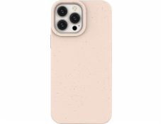 Púzdro Hurtel Eco Case iPhone 14 Pro Max, silikón, rozložiteľný kryt, ružové