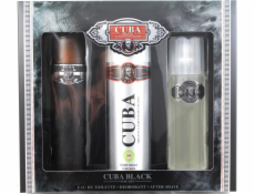 Cuba Black Set pre mužov EDT 100ml + 100ml voda po holení + 200ml dezodorant