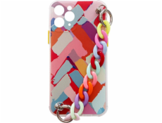 Hurtel Color Chain Case Gélové flexibilné púzdro s retiazkovým príveskom pre Samsung Galaxy A22 4G Multicolor (3)