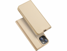 Puzdro Dux Ducis Dux Ducis Skin Pre púzdro puzdro s chlopňou iPhone 13 zlaté