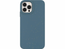 Puzdro Hurtel Eco Case iPhone 14 Pro, silikón, rozložiteľný kryt, tmavo modrá