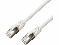 MicroConnect CAT6A S/FTP 1m Biela LSZH