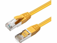 MicroConnect CAT6A S/FTP 0,5m Žltá LSZH