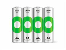 1x4 GP ReCyko NiMH battery AA 2600mAH, high capacity