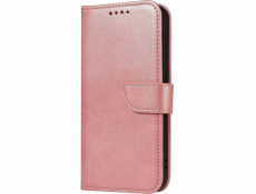 Elegantný kryt puzdra Hurtel Magnet Case s funkciou chlopne a stojanu pre Samsung Galaxy A73 ružový
