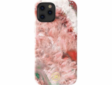 Kingxbar Kingxbar Agate Series elegantný kryt puzdra s achátovou potlačou iPhone 12 mini červený univerzálny