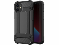 Kryt hybridného obrneného puzdra Hurtel Hybrid Armor pre iPhone 12 6,7'' čierny