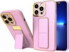 Nové puzdro Kickstand Case pre Samsung Galaxy A12 5G s ružovým stojanom