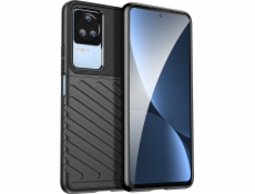 Silikónový obrnený kryt Hurtel Thunder Case Xiaomi Poco F4 5G čierny