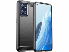 Hurtel KARBÓNOVÉ PÚZDRO REALME NARZO 50 5G FLEXIBILNÝ SILIKÓNOVÝ UHLÍKOVÝ KRYT ČIERNY