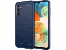 Hurtel Carbon Case pre Samsung Galaxy A14 5G flexibilný silikónový karbónový kryt modrý