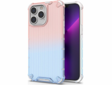 Púzdro Hurtel Ombre Protect Case pre iPhone 14 Pro Max pancierový kryt ružovej a modrej