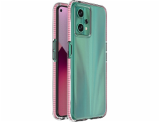 Silikónový kryt Hurtel Spring Case Realme 9 Pro s rámčekom svetlo ružový