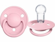 Silikónový cumlík Bibs Baby Pink 0-36m