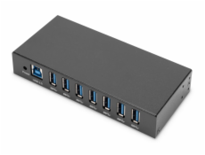 DIGITUS DA-70258 USB 3.0 Hub 7-port, průmyslová řada