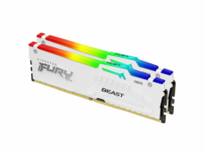 Kingston FURY Beast DDR5 32GB (Kit 2x16GB) 6000MT/s DIMM CL30 RGB XMP White