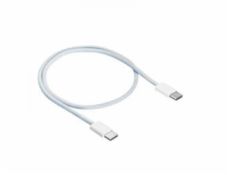 Akyga Kabel USB-C / USB-C 2.0 60W, bílá  50cm