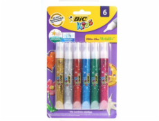 Skystieji klijai Bic Kids metalic, blizgus, 63 g, 6 vnt