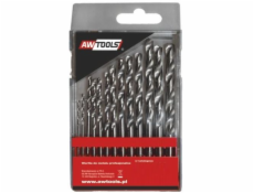 AWTools HSS valcový vrták 1,5 2 4,5 4 5,5 5 4,8 3 2,5 3,5 6 3,2 Súprava 6,5 mm (AW41201)