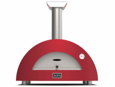 Alfa Forni Moderno 2 Pizze Wood red