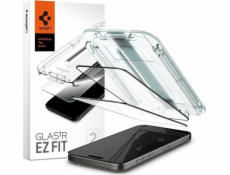 Spigen Glass TR EZ Fit 2 Pack, FC Black - iPhone 15 Pro