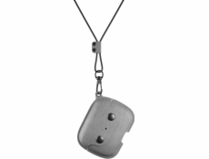 Woodcessories AirCase AirPod Pro Leather Necklace Case Stone Gray