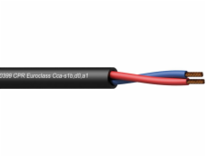 Procab CLS215-CCA/1 Reproduktorový kábel - 2 x 1,5 mm2 - 16 AWG - EN50399 CPR Euroclass Cca-s1b,d0