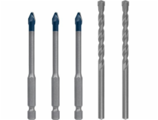 Bosch EXPERT HEX-9 HardCeramic Bits, 5pcs mixed Set 6mm