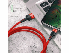 Usams USB-A – Lightning kabel 1 m červený (63759-uniw)