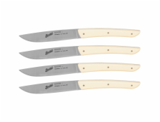 Berkel steak knife set 4-pcs. Color cream