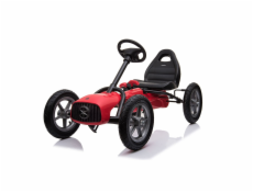 Dětská šlapací motokára Go-kart Baby Mix Buggy červená