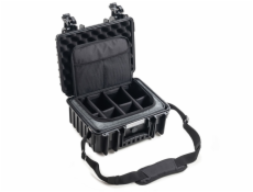 B&W Outdoor Case 3000 schwarz mit Fototasche