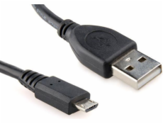 Gembird USB-A - microUSB kabel 1 m černý (CCP-MUSB2-AMBM-1M)